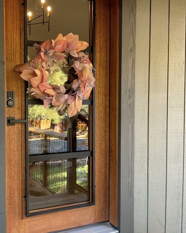 @surryplace’s Full Lite Urban Mahogany Door in Unfinished at their home
