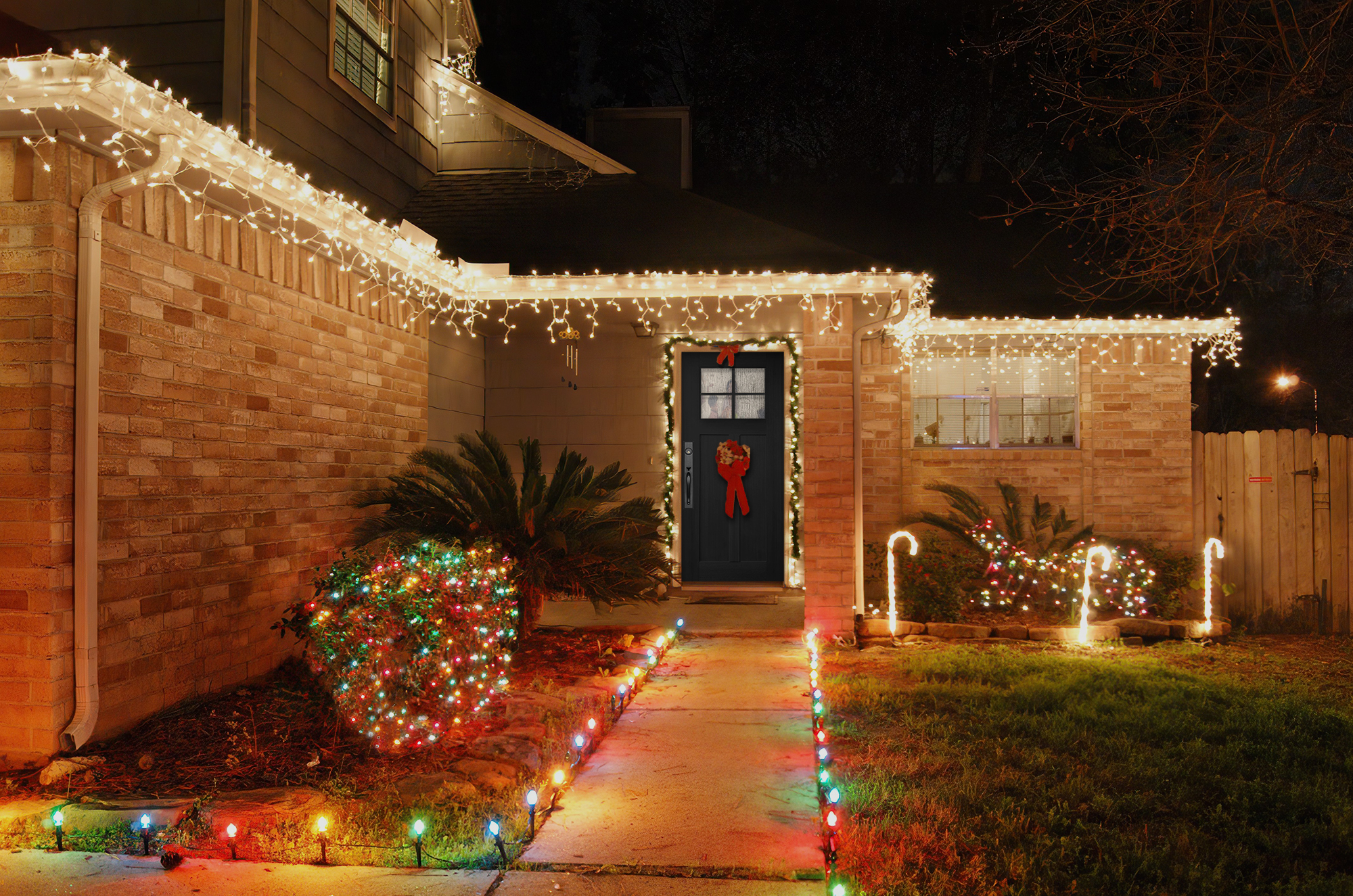 front door holiday season