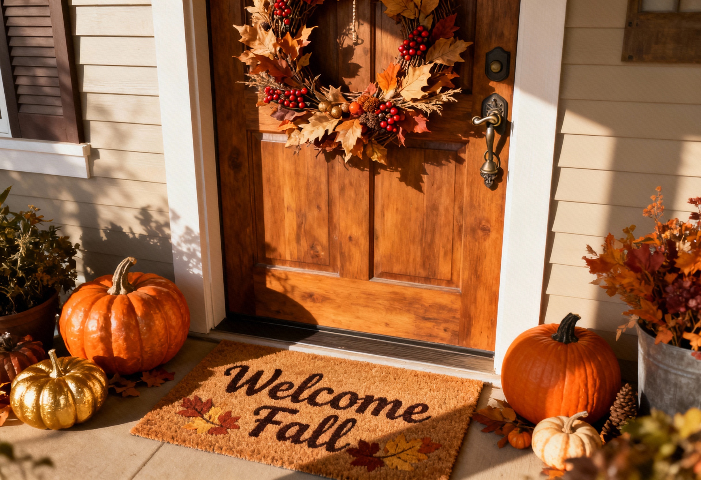 fall season door
