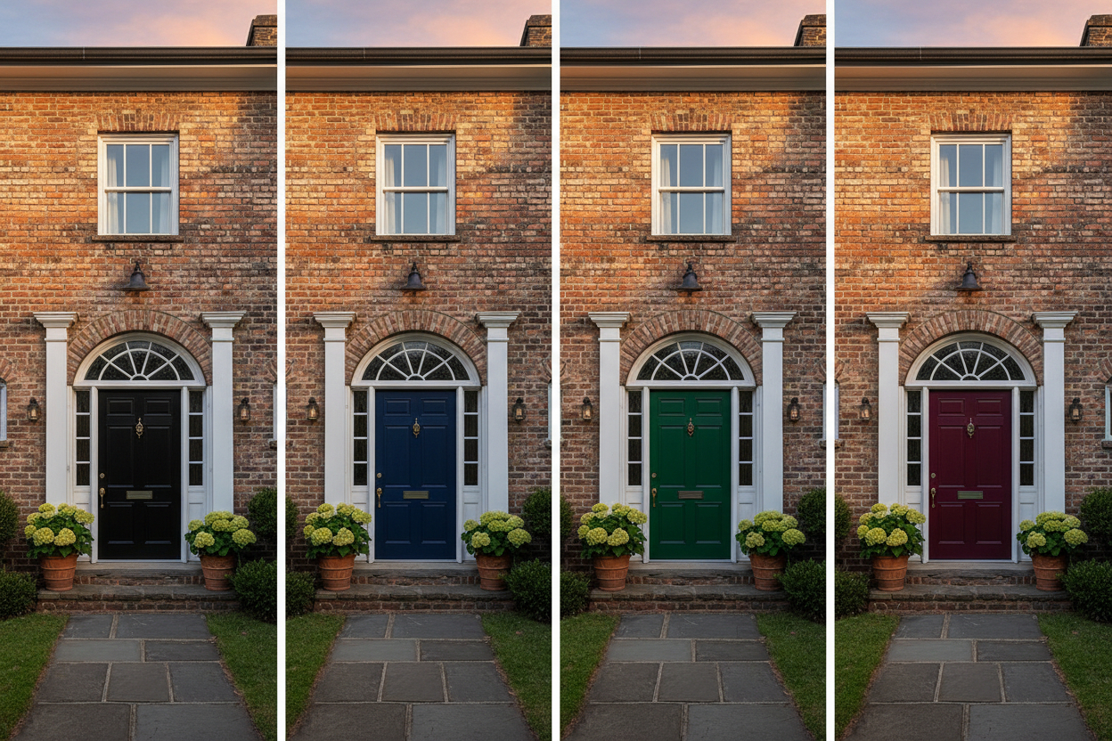 side by side front door colors