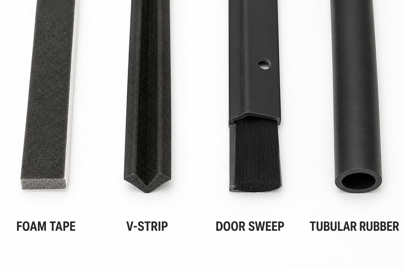 types of weatherstripping